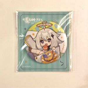 Genshin Impact Mihoyo Paimon Pin Button Genshin FES 2021 Official